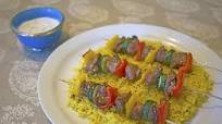 Spicy Lamb Kebabs & Persian Rice Spicy Lamb Kebabs & Persian Rice