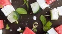 Watermelon Feta Bruschetta Watermelon Feta Bruschetta