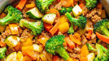 Healthy Ground Turkey Stir Fry Healthy Ground Turkey Stir Fry