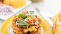 Keto Chicken Tostadas Keto Chicken Tostadas
