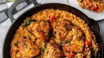 Dairy-Free Tuscan Chicken Skillet with Orzo Dairy-Free Tuscan Chicken Skillet with Orzo
