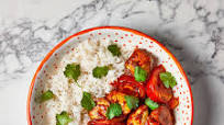 Chicken Tikka Masala With Rice And Coriander AL00182 Chicken Tikka Masala With Rice And Coriander AL00182