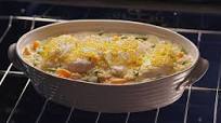 Cheesy Chicken & Rice Casserole Cheesy Chicken & Rice Casserole
