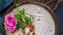 Sprouted Chickpea Raita Sprouted Chickpea Raita