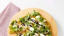 butternut squash pizza crust with arugula and balsamic glaze butternut squash pizza crust with arugula and balsamic glaze
