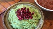 Guacamole with Pomegranate Seeds Guacamole with Pomegranate Seeds