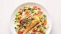 Miso Cod with Edamame Rice Miso Cod with Edamame Rice