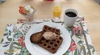 Tiramisu Waffles Tiramisu Waffles