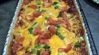 Easy Chicken Enchilada Casserole Easy Chicken Enchilada Casserole