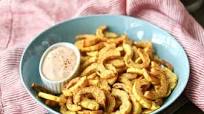 Delicata Squash Fries with Chipotle Garlic Dipping Sauce Delicata Squash Fries with Chipotle Garlic Dipping Sauce