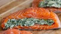 Spinach Stuffed Salmon Spinach Stuffed Salmon