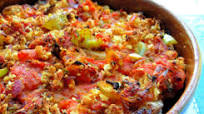 Creole Pork Chops & Cornbread Casserole Creole Pork Chops & Cornbread Casserole