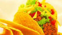 South-of-the-Border Beef Tacos with Guacamole Dip South-of-the-Border Beef Tacos with Guacamole Dip