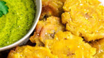 Tostones (Fried Green Plantains) Tostones (Fried Green Plantains)