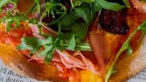Chorizo and Serrano Ham Pizza Chorizo and Serrano Ham Pizza