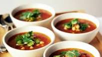 Moroccan-style chickpea soup Moroccan-style chickpea soup