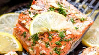 Healthy Lemon Garlic Salmon Healthy Lemon Garlic Salmon
