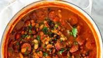 Beans and Sausage Stew Beans and Sausage Stew