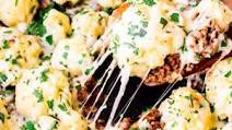 Italian Ground Beef and Cauliflower Skillet Italian Ground Beef and Cauliflower Skillet