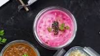 Office Lunch Box – Kali Masoor Dal & Beetroot Raita Office Lunch Box – Kali Masoor Dal & Beetroot Raita