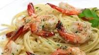 Healthier Shrimp Scampi with Pasta Healthier Shrimp Scampi with Pasta