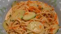 Cold Oriental noodle Salad pancit canton Cold Oriental noodle Salad pancit canton
