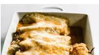 Creamy Green Chili Chicken Enchiladas Creamy Green Chili Chicken Enchiladas