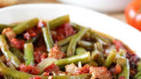 Southern Stewed Green Beans with Tomatoes Southern Stewed Green Beans with Tomatoes