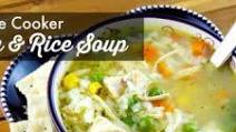 Rice Cooker Chicken & Rice Soup Rice Cooker Chicken & Rice Soup
