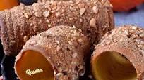 Trdelnik of pumpkin dough Trdelnik of pumpkin dough