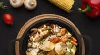 Hominy And Chicken Stew (Also Known As Chicken Pozole) Hominy And Chicken Stew (Also Known As Chicken Pozole)