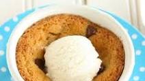 Single Serving Deep Dish Chocolate Chip Cookie Single Serving Deep Dish Chocolate Chip Cookie