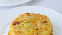 Amish Potato-Bacon Cakes Amish Potato-Bacon Cakes