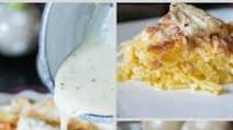 Copy Cat Olive Garden Chicken Alfredo Spaghetti Pie Copy Cat Olive Garden Chicken Alfredo Spaghetti Pie