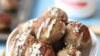 Toddler Meatballs with Hummus (Iron Rich BLW Recipe) Toddler Meatballs with Hummus (Iron Rich BLW Recipe)