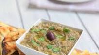 Melitzanosalata (Greek Roasted Eggplant Dip) Melitzanosalata (Greek Roasted Eggplant Dip)