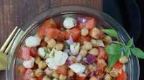 Chickpea Caprese Salad Chickpea Caprese Salad