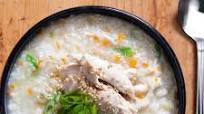 Korean Chicken and Rice Porridge (Dak Juk) Korean Chicken and Rice Porridge (Dak Juk)