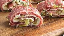Salami Pinwheels Salami Pinwheels