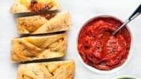 Braided Pizza Bread Braided Pizza Bread