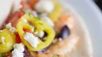 Garlic Shrimp Gyro Sandwich Garlic Shrimp Gyro Sandwich