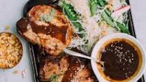 Bulgogi BBQ Pork Chops & Cold Sesame Noodle Salad Bulgogi BBQ Pork Chops & Cold Sesame Noodle Salad