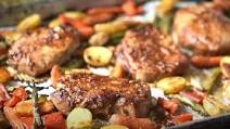 Mediterranean Pork Chops with Vegetables Recipe Mediterranean Pork Chops with Vegetables Recipe