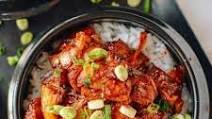 10-Minute Korean Crispy Pork Belly Kimchi Bowls 10-Minute Korean Crispy Pork Belly Kimchi Bowls