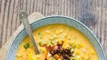 Instant Pot Corn Chowder With Sweet Potato Instant Pot Corn Chowder With Sweet Potato