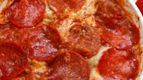 Open Faced Pizza Sandwich Open Faced Pizza Sandwich