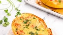 Chicken Enchilada Stuffed Spaghetti Squash Chicken Enchilada Stuffed Spaghetti Squash