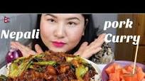 Nepali pork saag curry with rice and watermelon MUKBANGASMR Nepali pork saag curry with rice and watermelon MUKBANGASMR