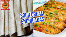 Sour Cream Slow Cooker Chicken Enchiladas Sour Cream Slow Cooker Chicken Enchiladas