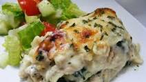 White Cheese Chicken Lasagna White Cheese Chicken Lasagna